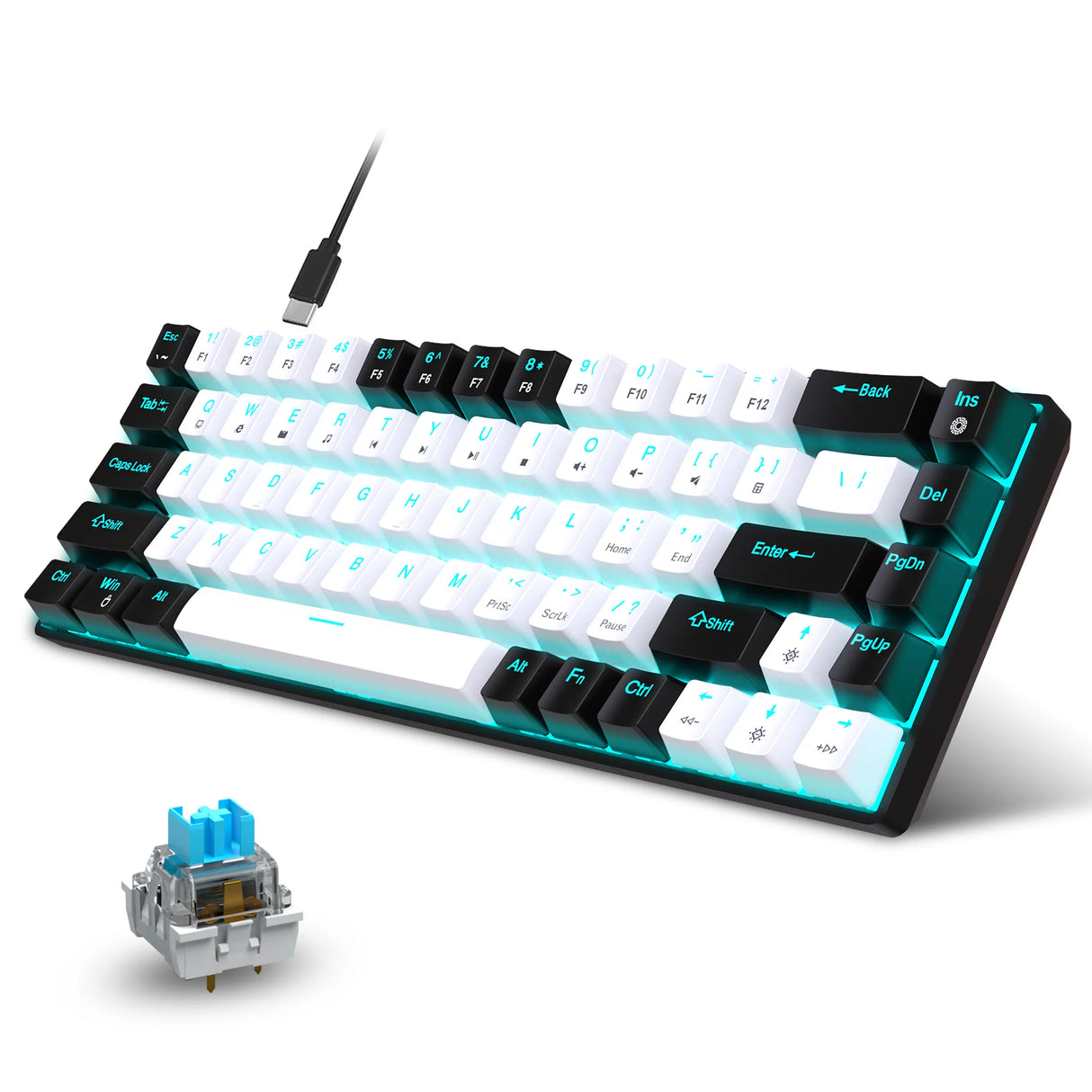 68 Keys Mechanical Keyboard