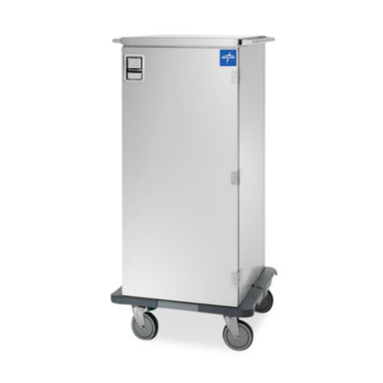 Medline Sealed Solid Door Case Carts